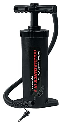 Intex Double Quick III S Hand Pump, 14.5, Black