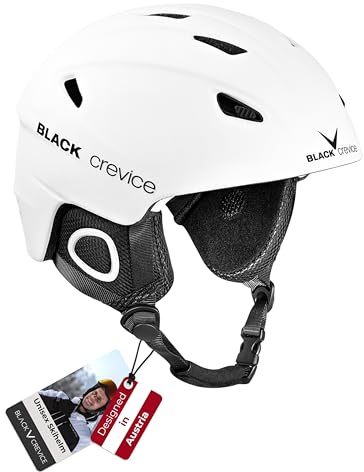 Black Crevice Skihelm Kitzbühel, BCR143764, weiß, Gr. M