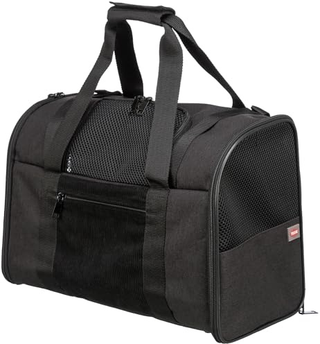TRIXIE Rucksack Connor - schwarz/grau 42 × 29 × 21 cm