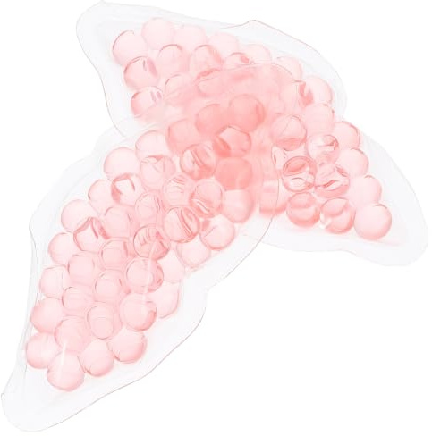 VILLCASE 2 Stück Lippenpads mit Wärme und Kältefunktion 8cm Tpu Gel Lippenmaske Kühlende und Entspannende Lippenpflaster für Zuhause und Schule