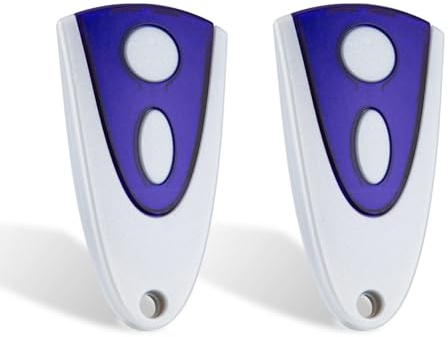 Garagentoröffner Fernbedienung Ersatz für Novoferm Handsender kompatibel mit Novotron 502 MIX43-2, Novotron 512 MIX43-2, Frequenz 433,92MHz, 2 Stück