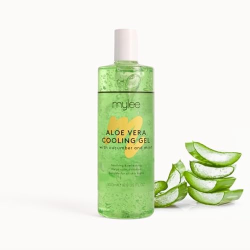 Mylee Pure Aloe Vera beruhigendes Gel Nachsorge Wachsen Haarentfernung Enthaarung Wachs Hautbehandlung After-Sun 500ml…