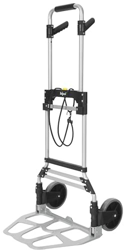 Zelsius Sackkarre klappbar bis 150 kg | Sackkarre für Getränkekisten, Klappsackkarre | Faltbare Transportkarre, Kaminholzwagen | Transporthilfe mit Rollen, Transportwagen klappbar, Umzugshilfe