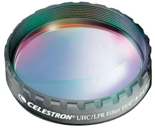 Celestron 94123-CGL 1.25-inch UHC/LPR Filter Multicoloured