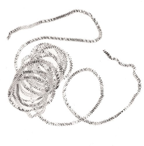GLOREX Bouillon Versilbert 1,5 mm, Draht, Silber, 9.5 x 8.5 x 0.5 cm