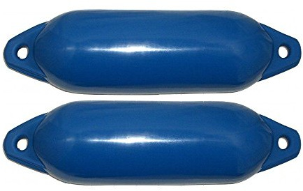 2er-Set Majoni Bootsfender Star 15 - Farbe blau, Länge 45cm