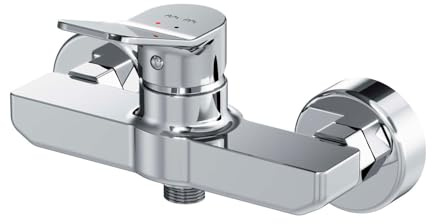 AM.PM X-Joy FXA20000 Duscharmatur mit Einhebelmischer, Mischbatterie Dusche, Einhand-Brausebatterie, Einhebelarmatur Bad, Brausearmatur für Badezimmer, Chrom