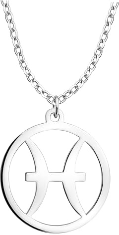 Sofia Milani - Damen Halskette 925 Silber - Zwillinge Sternzeichen Anhänger