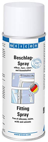 WEICON Beschlag-Spray 200 ml, Schmieröl für Beschläge und Scharniere an Fenstern, Türen, Garagen, Autos, Schlössern u. v. m.