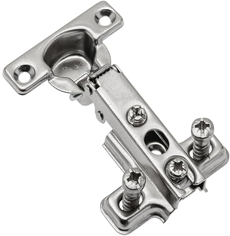 Mprofi MT® 4 Stück | Scharniere für Schranktüren Eckanschlag | Ø 26mm Mini-Schrankscharniere | Küchenschrank Scharniere | Schranktür Scharnier | Schrank und Möbelscharniere | Topfscharnier PM/R/4