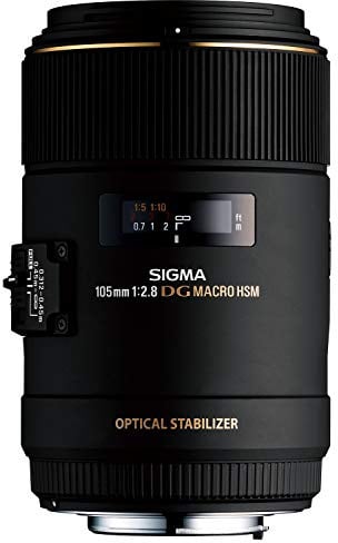 Sigma 105mm F2,8 EX Makro DG OS HSM-Objektiv für Nikon F Objektivbajonett