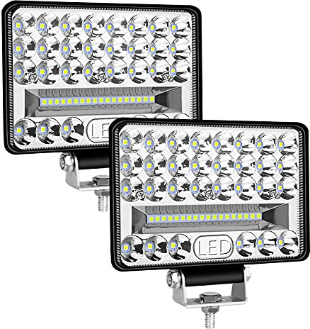 Afaneep 6 Zoll LED Scheinwerfer Arbeitsscheinwerfer 12V 27000LM 175W – IP68 Wasserdichter Zusatzscheinwerfer 12V Rückfahrscheinwerfer LED Arbeitsscheinwerfer 24V