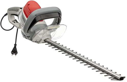 IKRA Elektro Heckenschere IHS 650, Schnittlänge 55cm, Schnittstärke 22mm, 650W, 180° Drehgriff