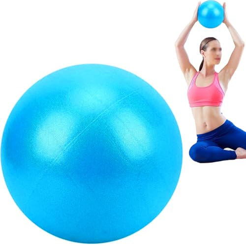 Ruayia Kleiner Pilates Ball, Gymnastikball Klein 20-25cm, Sitzball Trainingsball, Overball Fitnessball Yogaball Büro Ergonomisch Balance Ball für Schwangerschaft Yoga Gymnastik Core Training