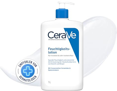 CeraVe Feuchtigkeitslotion für trockene Haut, Körper & Gesicht, 973 ml