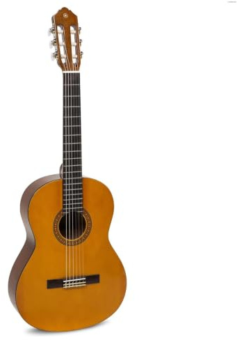 YAMAHA CS40II Klassische Konzertgitarre 3/4-Größe, Natur | Leicht bespielbare 3/4 Konzertgitarre aus Holz für Junge Einsteiger, Schüler, 580 mm (22 13/16), 6 Nylonsaiten