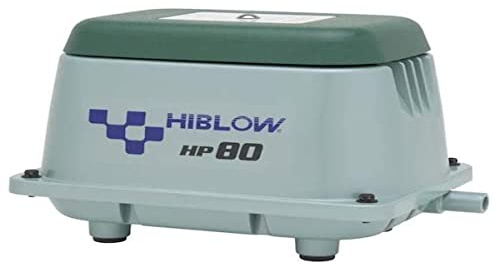 HiBlow Luftpumpe HP-80 80l/min bei 1,3m, Ausgang 18mm, 71 Watt