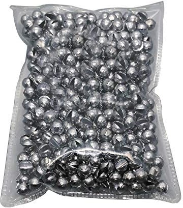 LSHEL Angel Blei, Bleischrot 500 Stück Abnehmbar Angelblei Set, 0.3 g