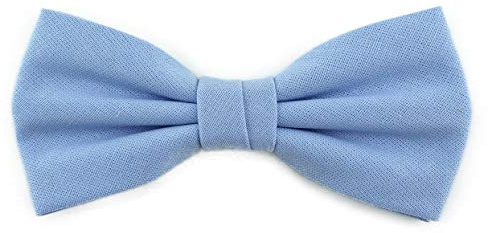 TigerTie - Herrenfliege in einfarbig Uni - Fliegen Gr. 29 bis 50 cm Halsumfang verstellbar + Aufbewahrungsbox
