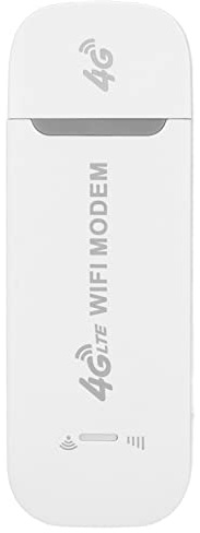 Zunate Tragbarer kabelloser Router, 4G LTE, 150 Mbit/s, kompatibel mit 10 Benutzern, USB-Schnittstelle, SIM-Kartensteckplatz, Hotspot , entsperrt, Dongle
