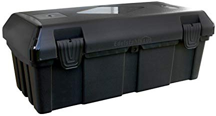 Deichselbox mit 2 Verschlüssen, Werkzeugkasten für Anhänger Staukiste ca. 30 ltr Anhängerbox, Daken B23-0