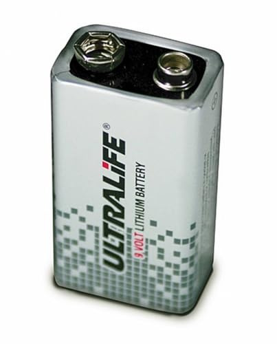 10x Ultralife Lithium Batterie 9 Volt, E-Block, U9VL, U9VL-J 1200mAh (Spar Set) 10er Set
