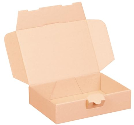 smiley pack 25x Maxibriefkartons 180x130x45mm Braun Größe und Menge wählbar Versandkarton Warenpost Warensendung Büchersendung Postkarton (25 Stück Braun)