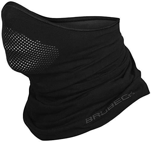 BRUBECK X-Pro Halbe Sturmhaube | Herren | Damen | Klimaregulierend | Gesichtsmaske | Sturmmaske | Funktionskleidung | Atmungsaktiv | KM10430