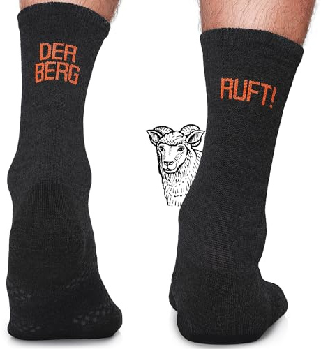 TODO BP Merino Wandersocken Herren, Damen, Kinder. Trekkingsocken Merinowolle Atmungsaktiv, Anti-Blasen - EU Produktion