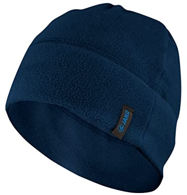 JAKO Unisex Fleecemütze, Marine, S-M