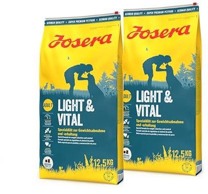 Josera Josera Light & Vital 2 x12,5kg Sparpaket Trockenfutter für Hunde