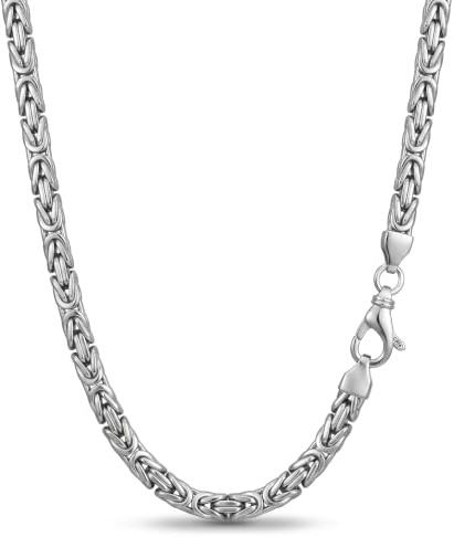 Avesano Königskette 925 Silber Kette Herren Halskette 3 mm 101095-050