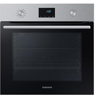 Samsung Pyrolyse Einbau-Backofen, 68 l, EEK: A, Single Fan, Katalytische Reinigung, 8 Heizarten inkl. 20 Automatik-Programmen, Edelstahl, NV68A1170BS/EF