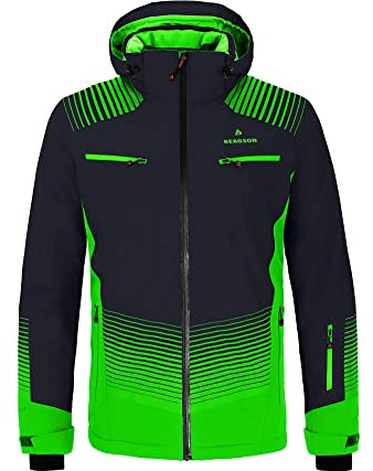Bergson TAAVI | Herren Skijacke, wattiert, 20000 mm Wassersäule, Night Sky [367], 50 - Herren