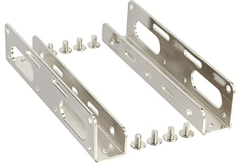 InLine 39950B HDD/SSD Einbauschienen, 6,35cm (2,5) zu 8,89cm (3,5), nur Rahmen und Schrauben