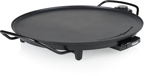 Tristar BP-2787 Grillplatte – Ø 40 cm – 4 Personen – 2000 W – Schwarz