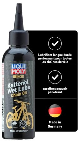 LIQUI MOLY Bike Kettenöl Wet Lube | 100 ml | Fahrrad Haftschmierstoff ohne Kupfer | Art.-Nr.: 6052
