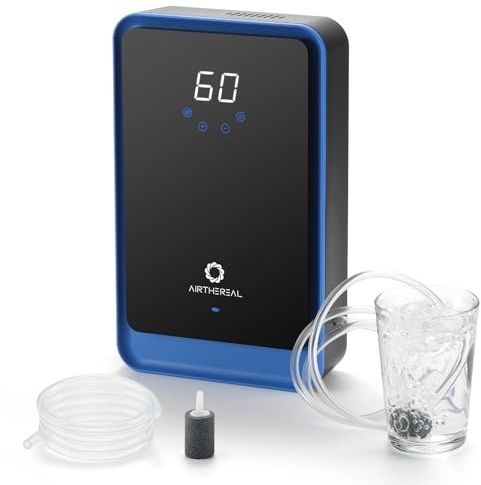 Airthereal 2-in-1 Ozongenerator für Wasser und Luft 1000 mg/h AH1000 | 2-in-1 Ozongenerator für Wasser und Luft mit 1000 mg/h, Timer und Negative-Ionen-Modus gegen Gerüche