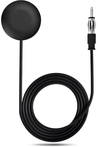 Autoradio Antenne, Autoantenne FM Windschutzscheibe Antenne Auto | Universal FM Auto Antenne mit DIN Stecker 3M Verlängerungskabel, Scheibenantenne Autoradio für Auto SUV Radio Stere