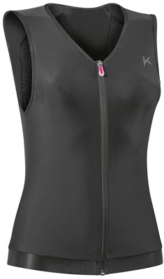 Komperdell Core Vest Light Damen Rückenprotektor Black/Pink Gr. M Leichte Damen-Protektorweste mit Rückenprotektor