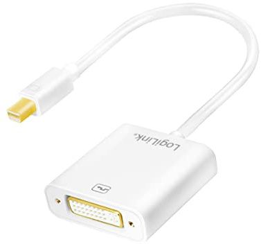 Logilink CV0137 - Mini DisplayPort zu DVI Adapter, Full HD 1080p/60Hz