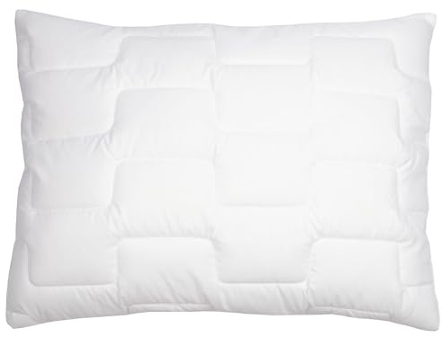 ZOLLNER Deluxe Kissen - 3-Zonen Kopfkissen - Made in Europe – Polyester - waschbar bis 95°C - 70x90 cm - Hotelqualität - Oeko Tex® Zertifiziert