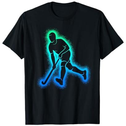 Feldhockey Hockey Kinder Herren Jungen Hockeyspieler T-Shirt