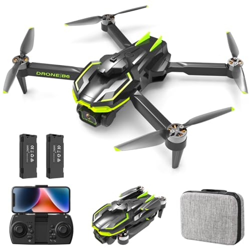 Drohne mit Kamera 4K für Kinder und Erwachsene mit Bürstenlose Motor, Faltbar Quadcopter mit WiFi Übertragung, 35 mins Lange Flugzeit, Anfänger Drohne Spielzeug Geschenke für Jungen Mädchen