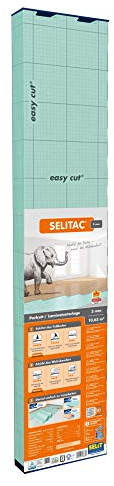 SELITAC 3 mm - Verlegeunterlage für Parkett und Laminat (10,63 m²)