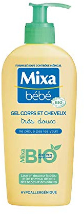 Mixa Baby Körper- und Haargel, Bio 250 ml, 1 Stück