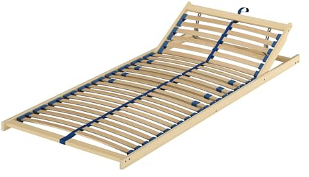 Erst-Holz 70.32-08-190 FV Federholzrahmen Lattenrost 80x190 cm Kopfteil verstellbar