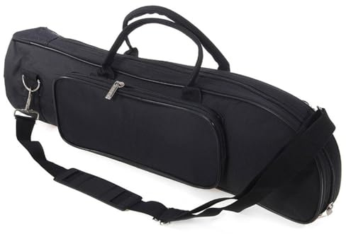 Trompetenkoffer, weicher Trompetenkoffer-Rucksack Tragetasche für | Tragbare Tasche für Blasinstrumente mit Doppelreißverschlüssen zur Aufbewahrung von Trompetenzubehör