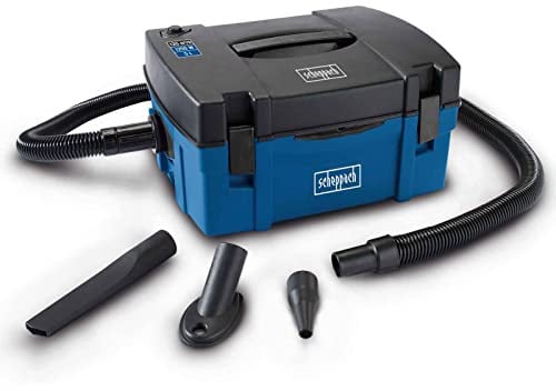 Scheppach Absauganlage HD2P 3in1 Absaugung 1250W | Staubsauger mit Ausblasfunktion | Luftleistung 120m³/h | Füllmenge 5L | Unterdruck 2000Pa | SchlauchØ/-länge 40/2000mm | inkl. 3 Düsenaufsätze