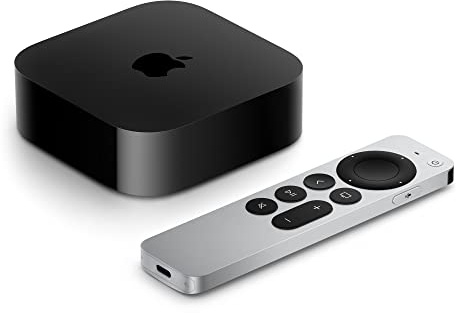 Apple TV 4K Wi-Fi 64 GB (3. Generation) - Schwarz - 4K UHD, HDR10+, Dolby Atmos